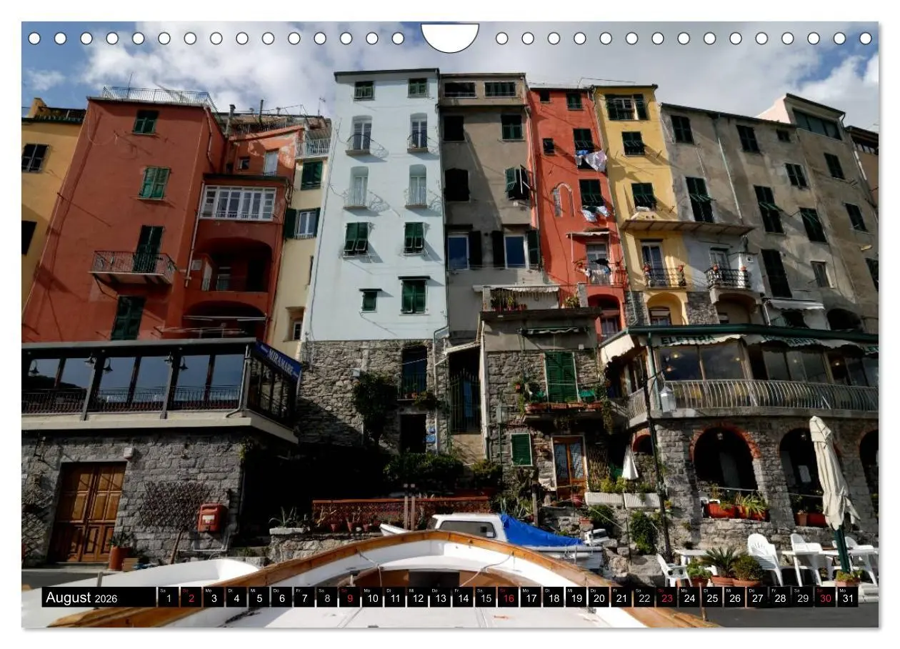 Bild: 9783516143447 | Cinque Terre (Wandkalender 2026 DIN A4 quer), CALVENDO Monatskalender