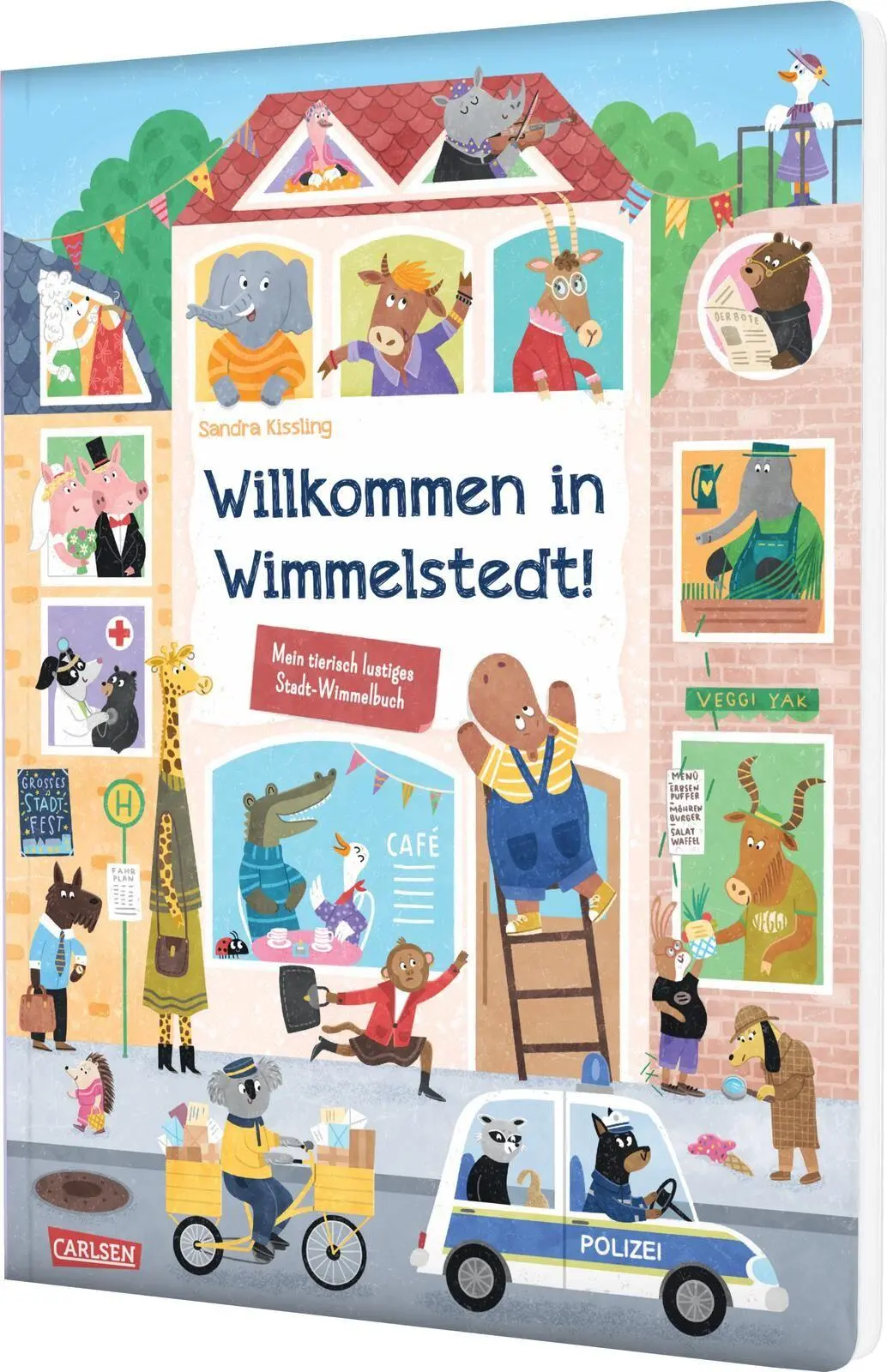 Cover: 9783551173447 | Willkommen in Wimmelstedt | Sandra Kissling | Buch | 16 S. | Deutsch