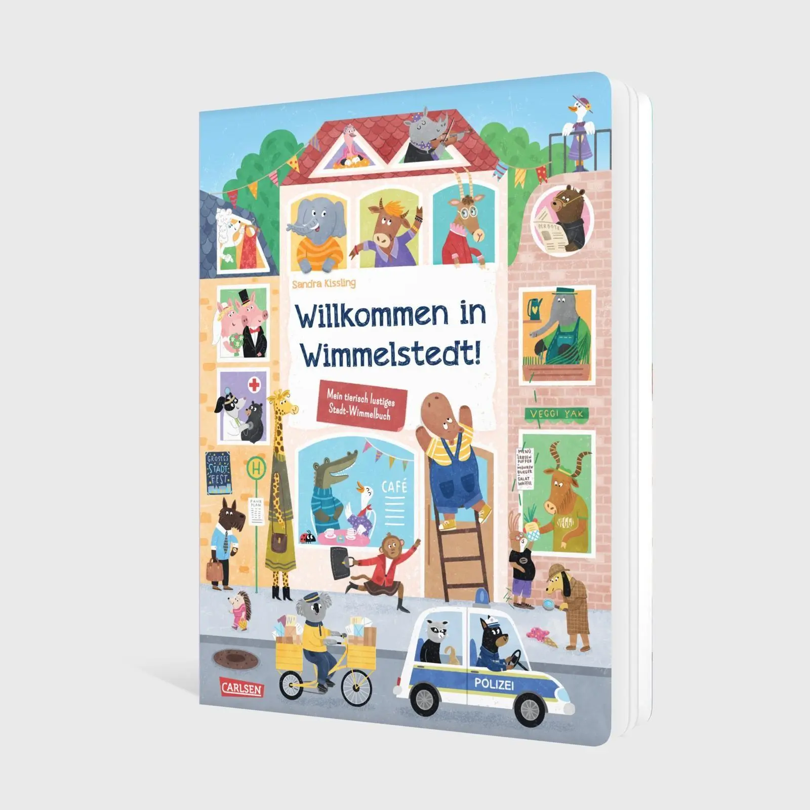 Bild: 9783551173447 | Willkommen in Wimmelstedt | Sandra Kissling | Buch | 16 S. | Deutsch