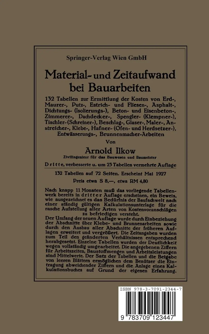 Rückseite: 9783709123447 | Der Bau- und Maurermeister in der Praxis | Edmund Schönauer | Buch