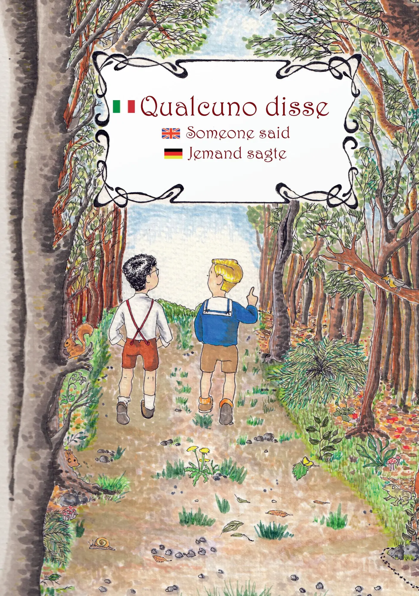Cover: 9783739203447 | Jemand sagte | Qualcuno disse Someone said | Lucia Novello | Buch