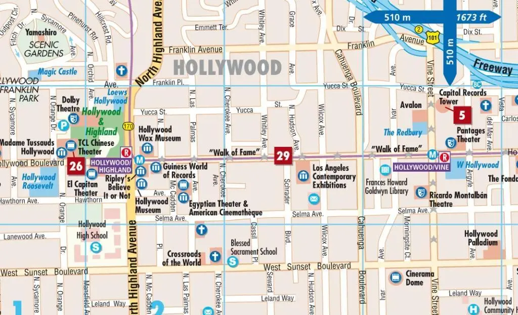 Bild: 9783866093447 | Los Angeles 1 : 17 000 / 1 : 60 000 | (Land-)Karte | Borch Maps | 2 S.