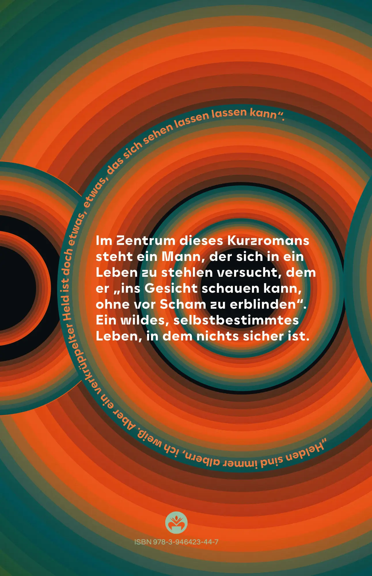 Rückseite: 9783946423447 | Sieh, ich schreibe | Kurzroman | Hans Therre | Taschenbuch | 118 S.