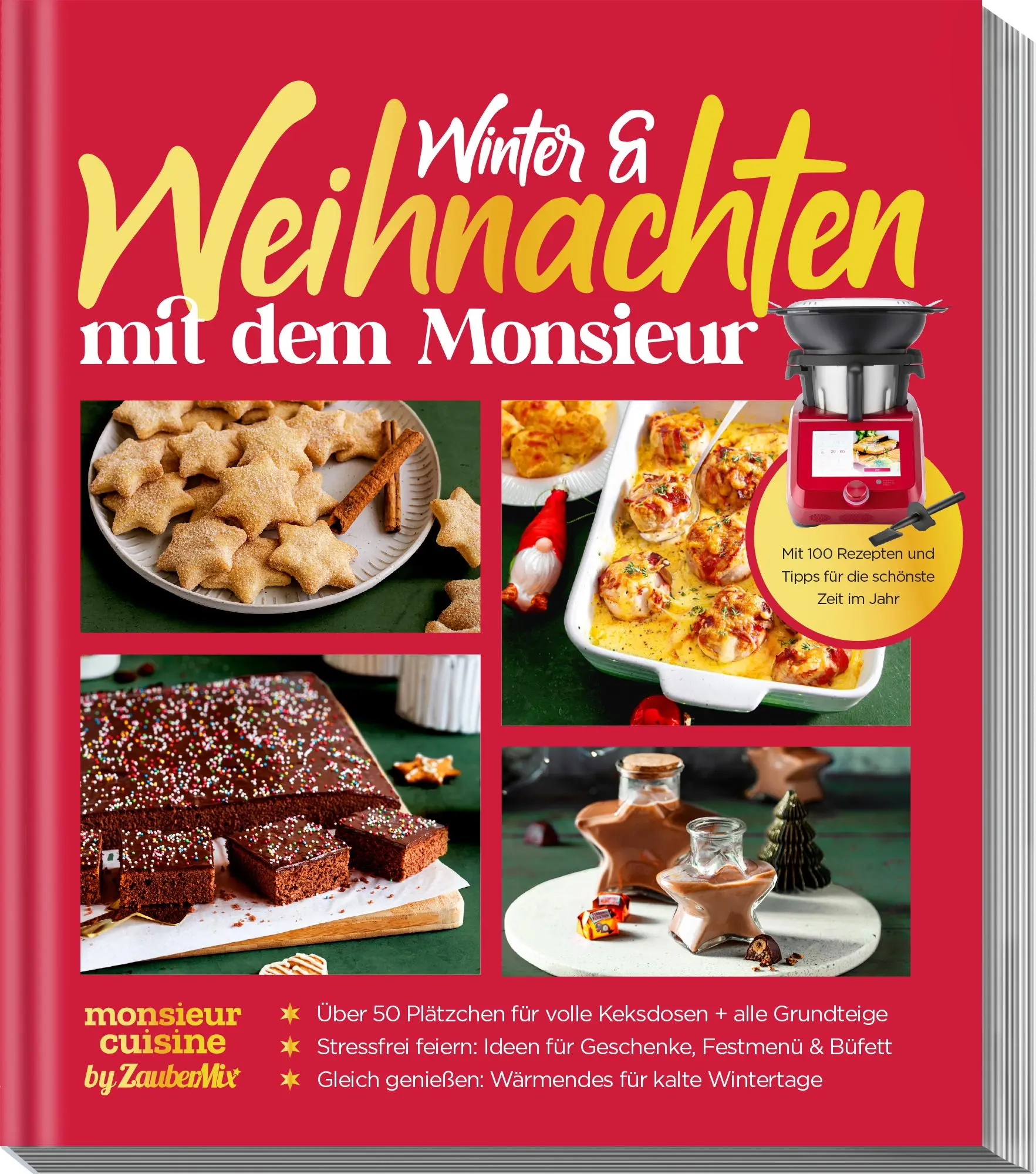 Cover: 9783964173447 | monsieur cuisine by ZauberMix - Winter &amp; Weihnachten mit dem Monsieur
