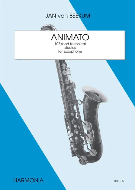 Cover: 9789043153447 | Animato | 107 short technical studies | Jan van Beekum | Buch