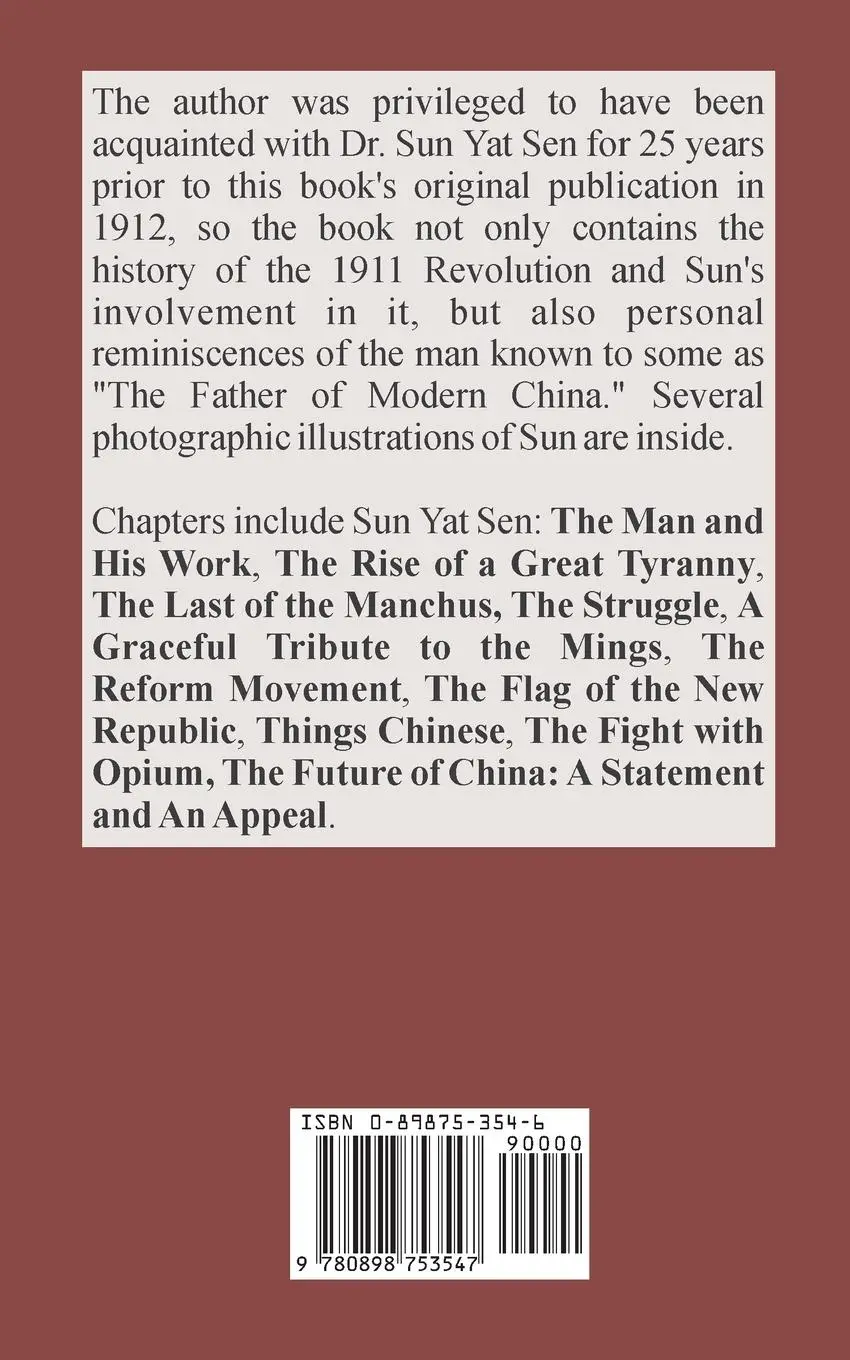 Rückseite: 9780898753547 | Sun Yat Sen | And the Awakening of China | James Cantlie (u. a.)