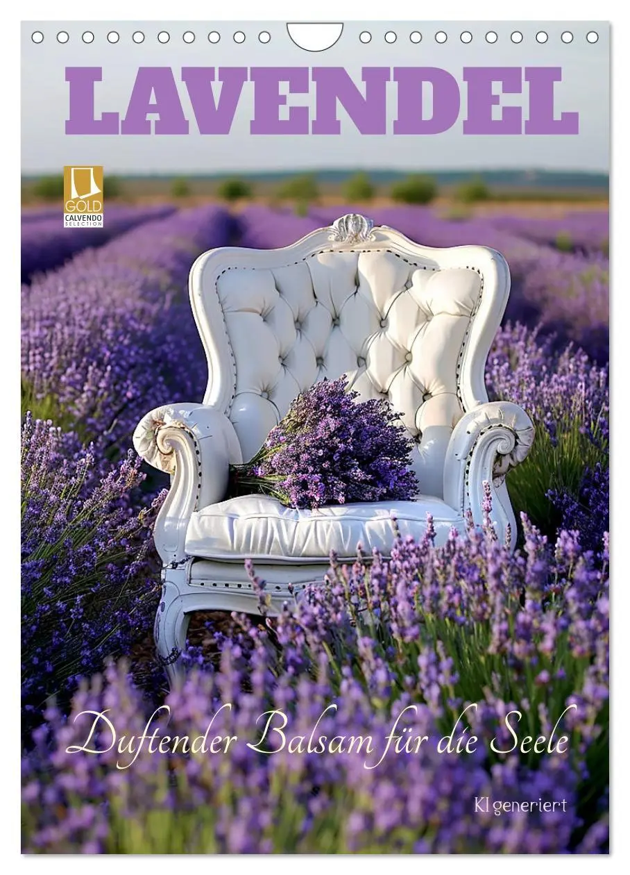 Cover: 9783457283547 | Lavendel (Wandkalender 2026 DIN A4 hoch), CALVENDO Monatskalender