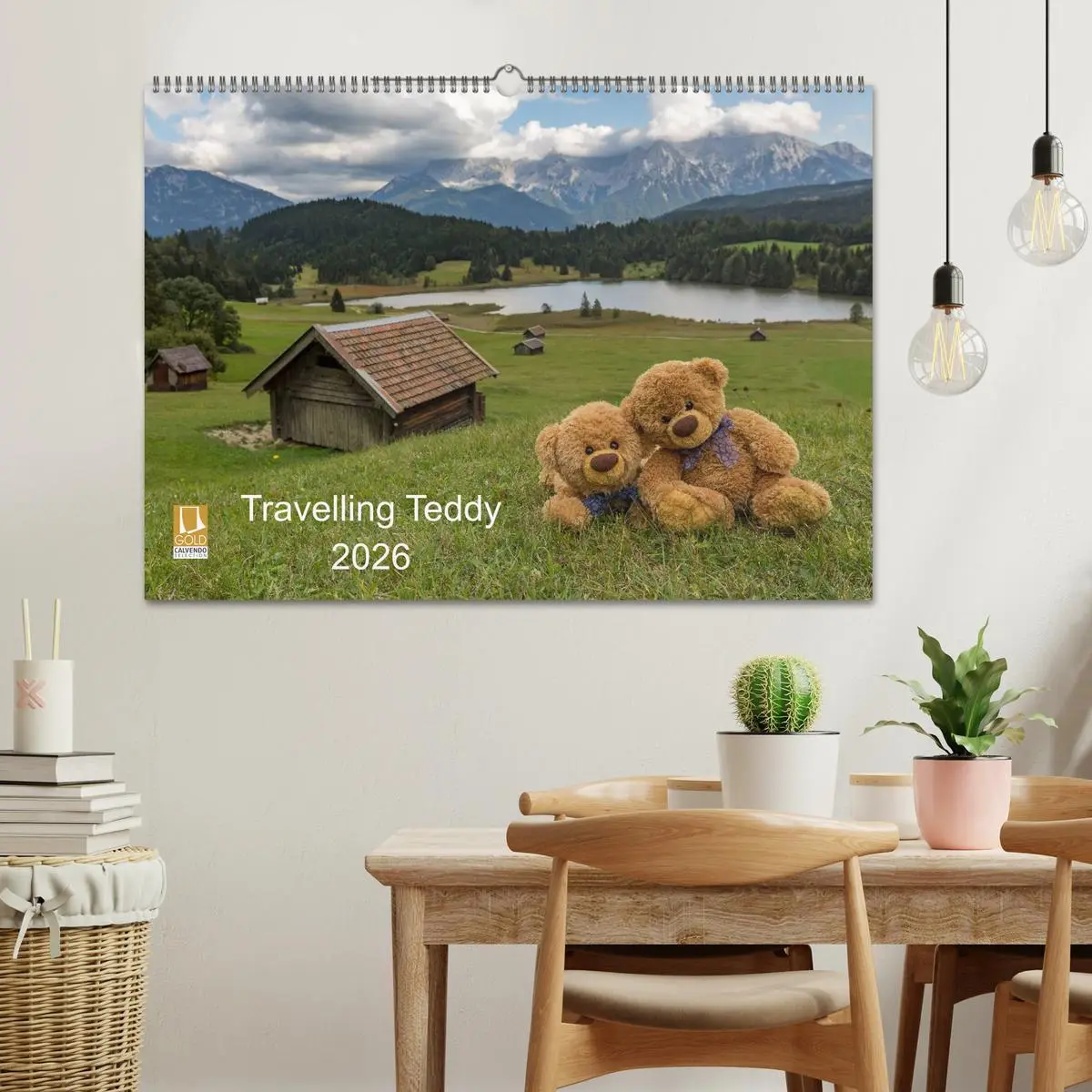 Bild: 9783457973547 | Travelling Teddy 2026 (Wandkalender 2026 DIN A2 quer), CALVENDO...