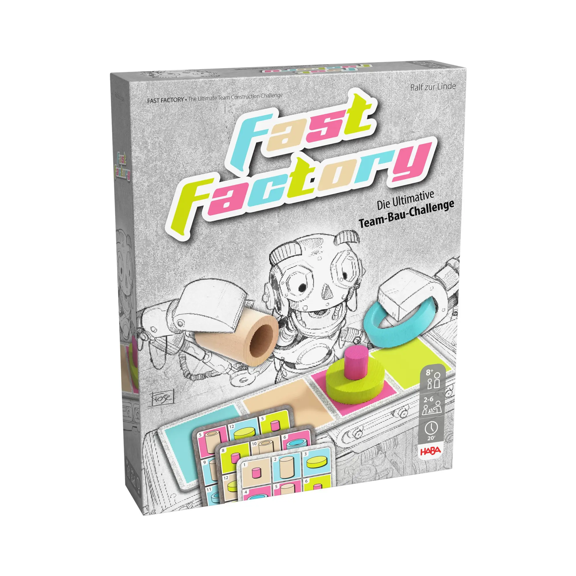 Cover: 4010168283647 | Fast Factory | Spiel | Deutsch | 2024 | HABA Sales GmbH &amp; Co.KG