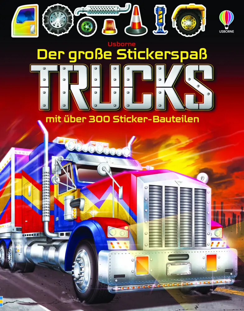 Cover: 9781035703647 | Der große Stickerspaß: Trucks | Simon Tudhope | Taschenbuch | 44 S.