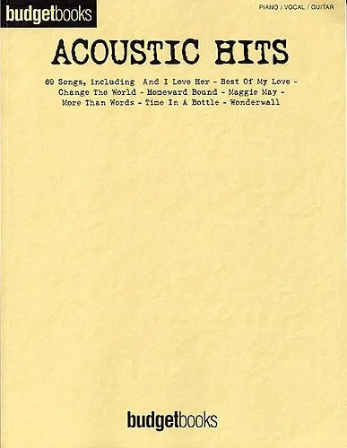 Cover: 9781846093647 | Acoustic Hits | Budgetbooks | Budget Books | Buch | Englisch | 2009