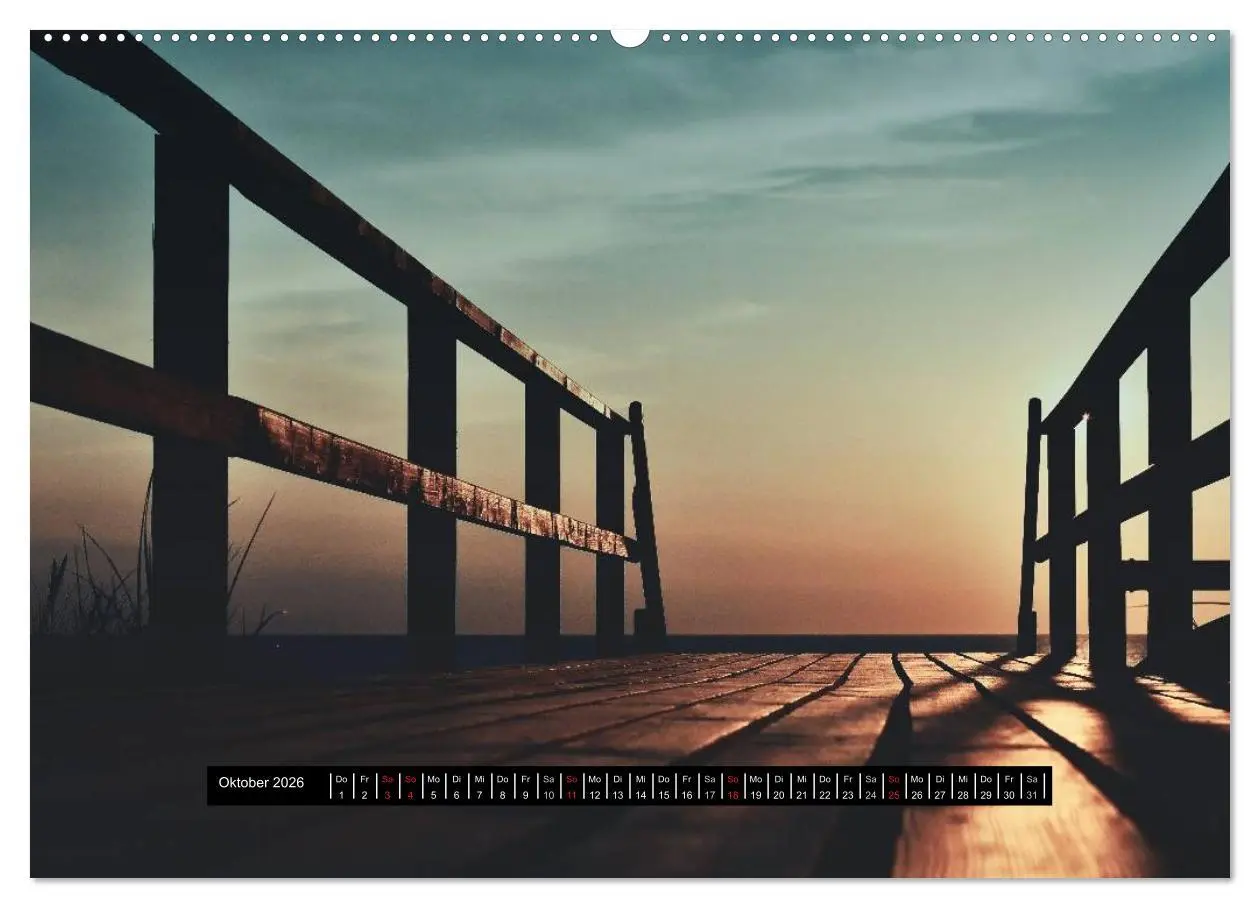 Bild: 9783457963647 | Abendlicht über der Nordsee (Wandkalender 2026 DIN A2 quer),...