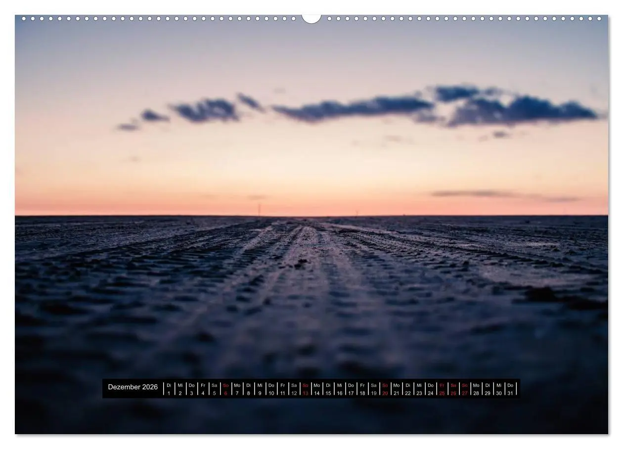 Bild: 9783457963647 | Abendlicht über der Nordsee (Wandkalender 2026 DIN A2 quer),...