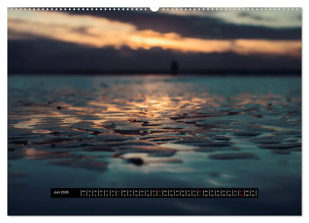Bild: 9783457963647 | Abendlicht über der Nordsee (Wandkalender 2026 DIN A2 quer),...