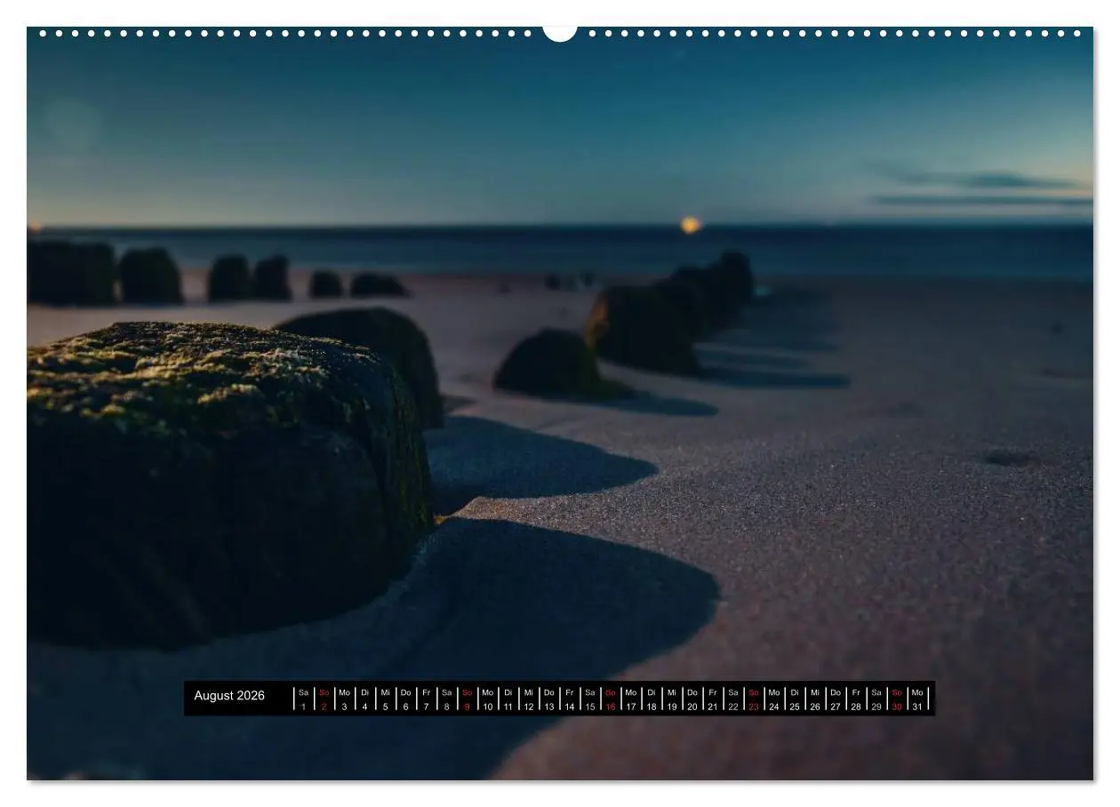 Bild: 9783457963647 | Abendlicht über der Nordsee (Wandkalender 2026 DIN A2 quer),...