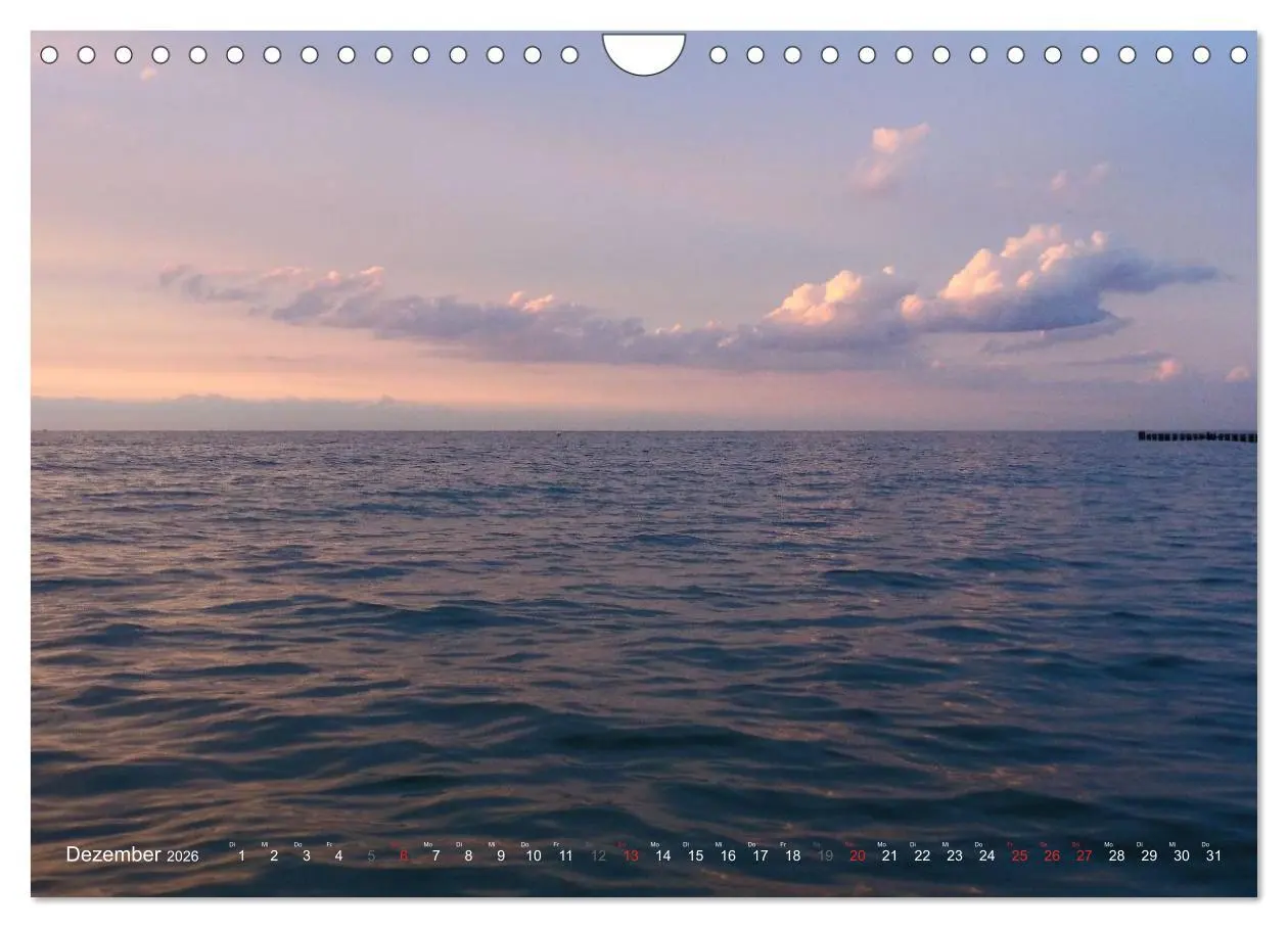 Bild: 9783516123647 | Wo de Ostseewellen trecken an den Strand 2026 (Wandkalender 2026...