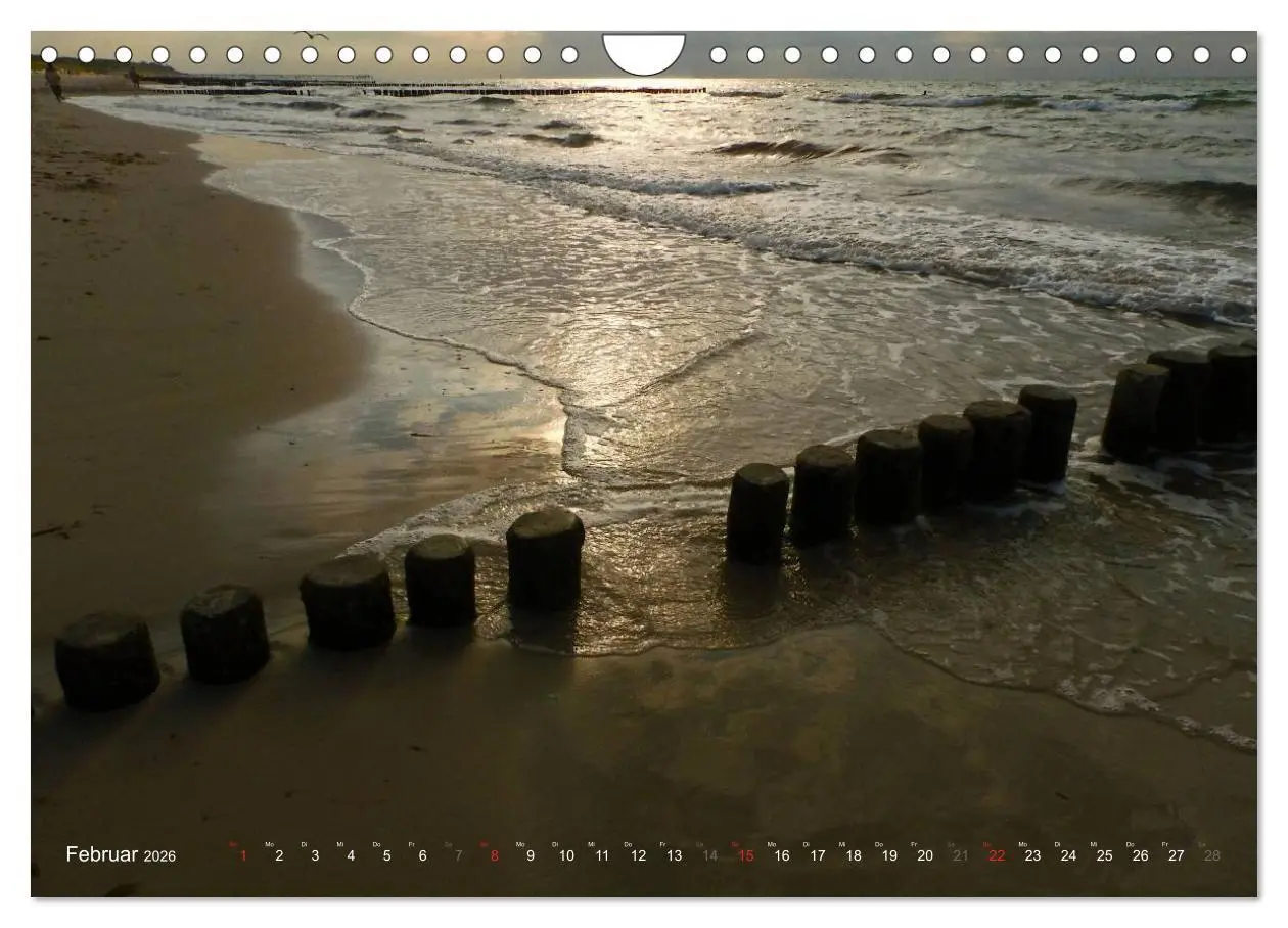 Bild: 9783516123647 | Wo de Ostseewellen trecken an den Strand 2026 (Wandkalender 2026...