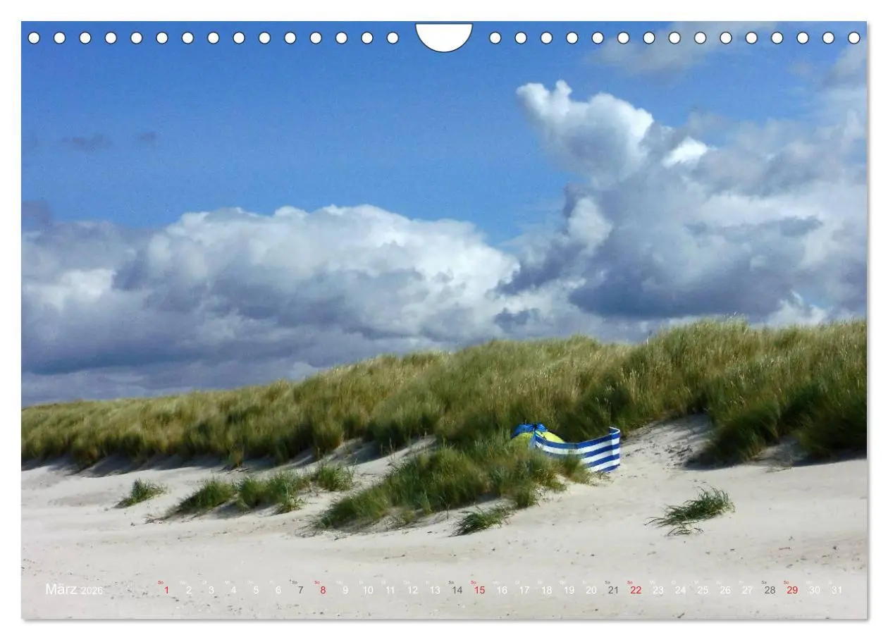 Bild: 9783516123647 | Wo de Ostseewellen trecken an den Strand 2026 (Wandkalender 2026...