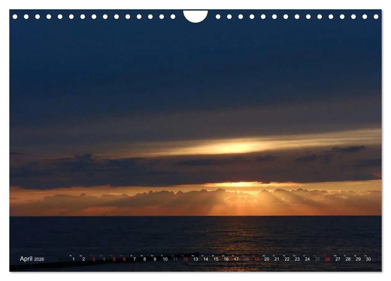 Bild: 9783516123647 | Wo de Ostseewellen trecken an den Strand 2026 (Wandkalender 2026...