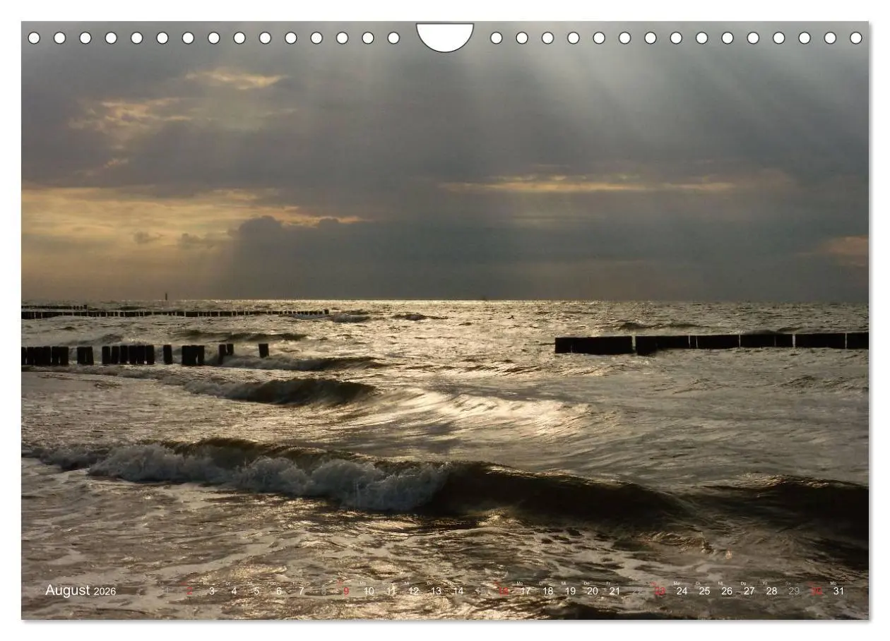 Bild: 9783516123647 | Wo de Ostseewellen trecken an den Strand 2026 (Wandkalender 2026...
