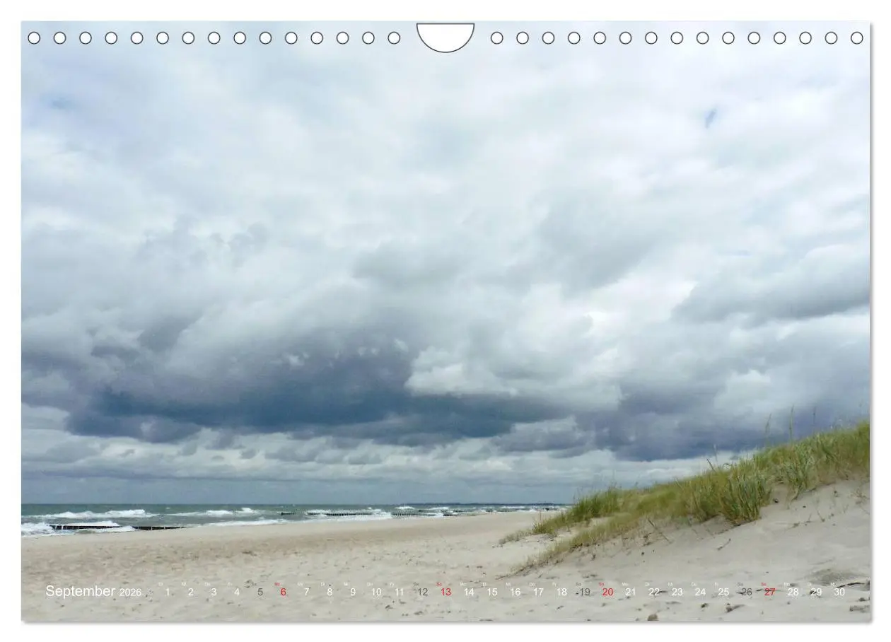 Bild: 9783516123647 | Wo de Ostseewellen trecken an den Strand 2026 (Wandkalender 2026...