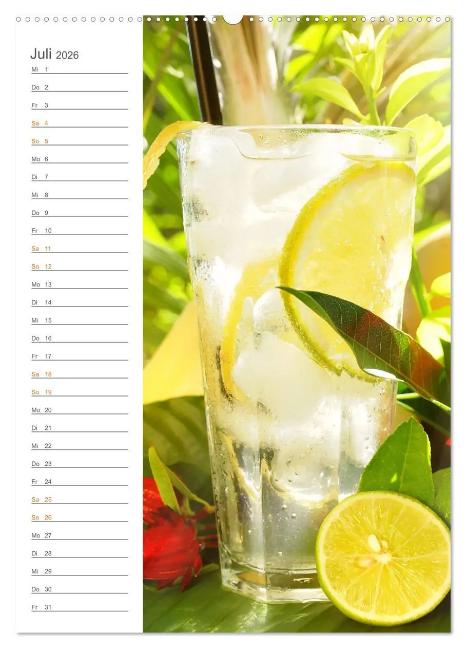 Bild: 9783516363647 | Tropical Cocktails - Erfrischend und fruchtig (Wandkalender 2026...