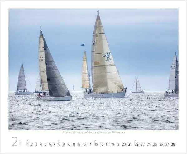 Bild: 9783819303647 | Sailing 2027 | Verlag Korsch | Kalender | Spiralbindung | 14 S. | 2027