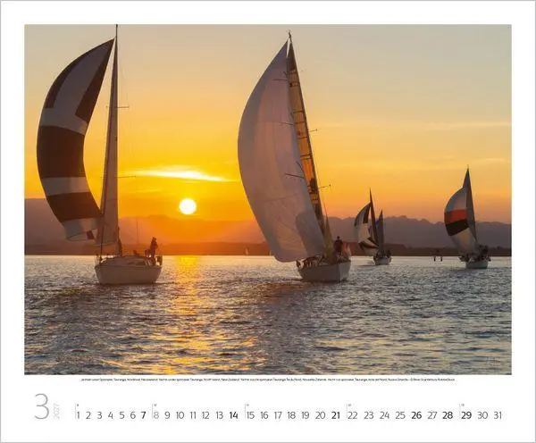 Bild: 9783819303647 | Sailing 2027 | Verlag Korsch | Kalender | Spiralbindung | 14 S. | 2027