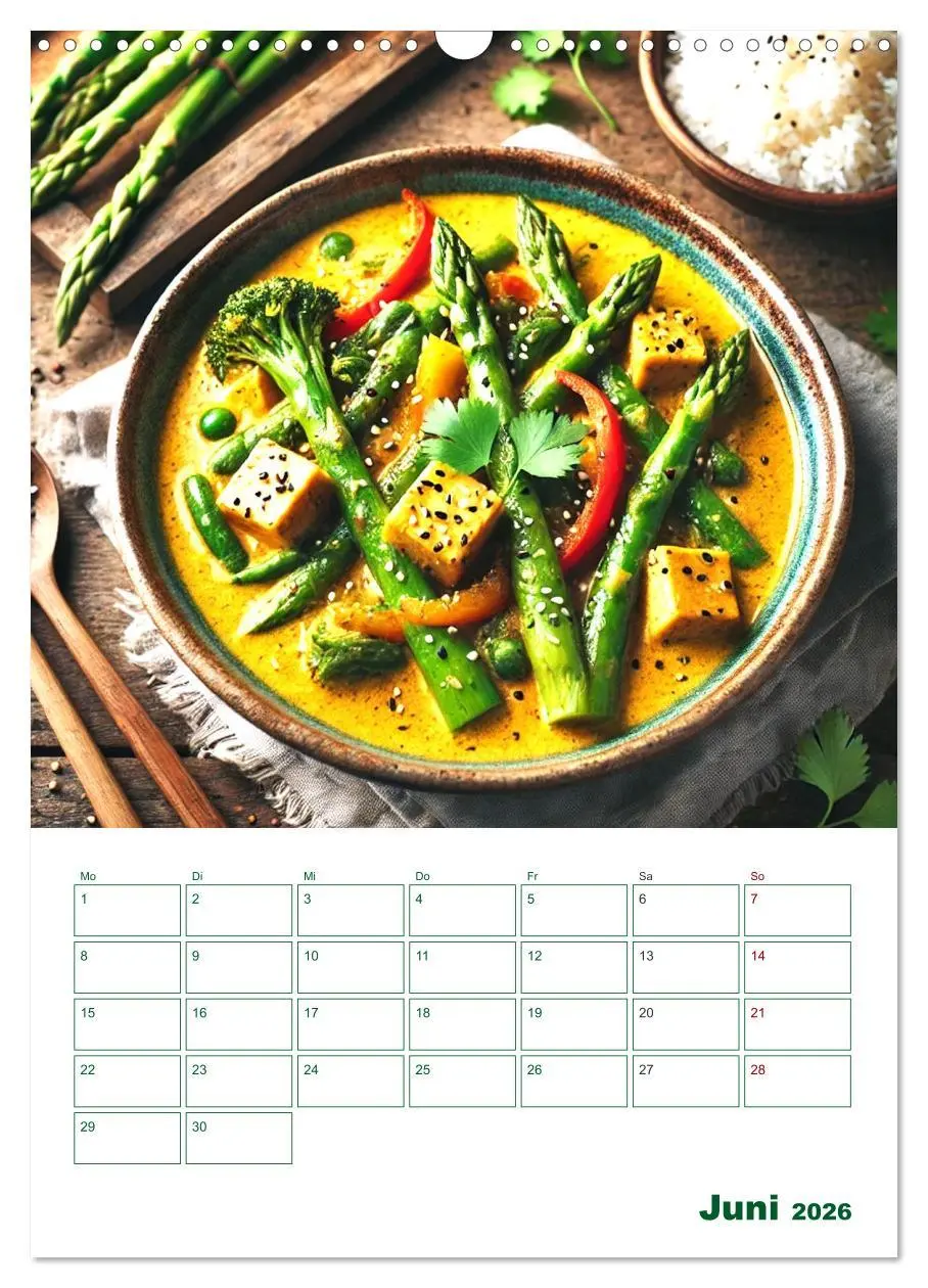Bild: 9783457263747 | Spargelglück - von der Ernte bis zum Genuss (Wandkalender 2026 DIN...