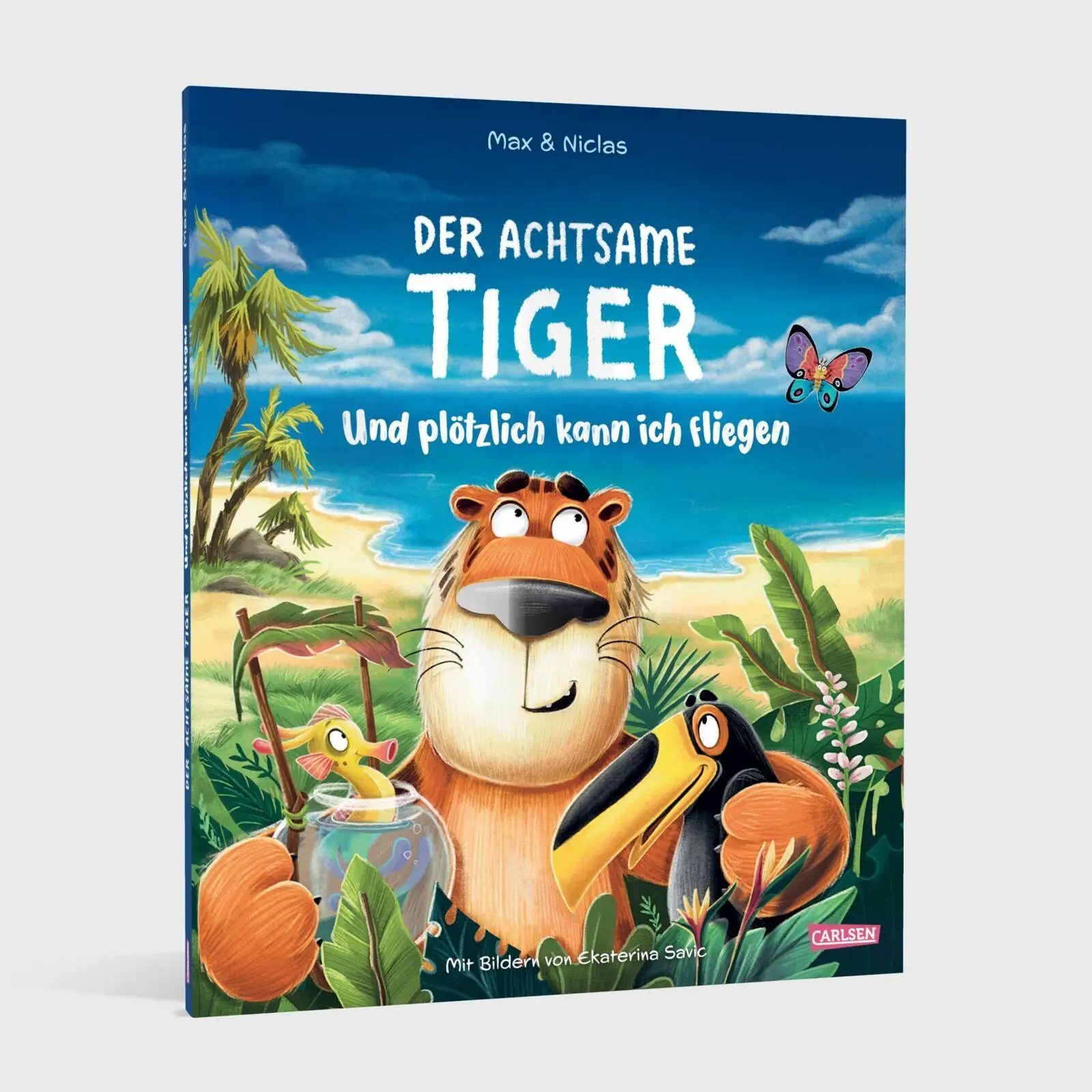 Bild: 9783551523747 | Der achtsame Tiger: Und plötzlich kann ich fliegen | Max &amp; Niclas