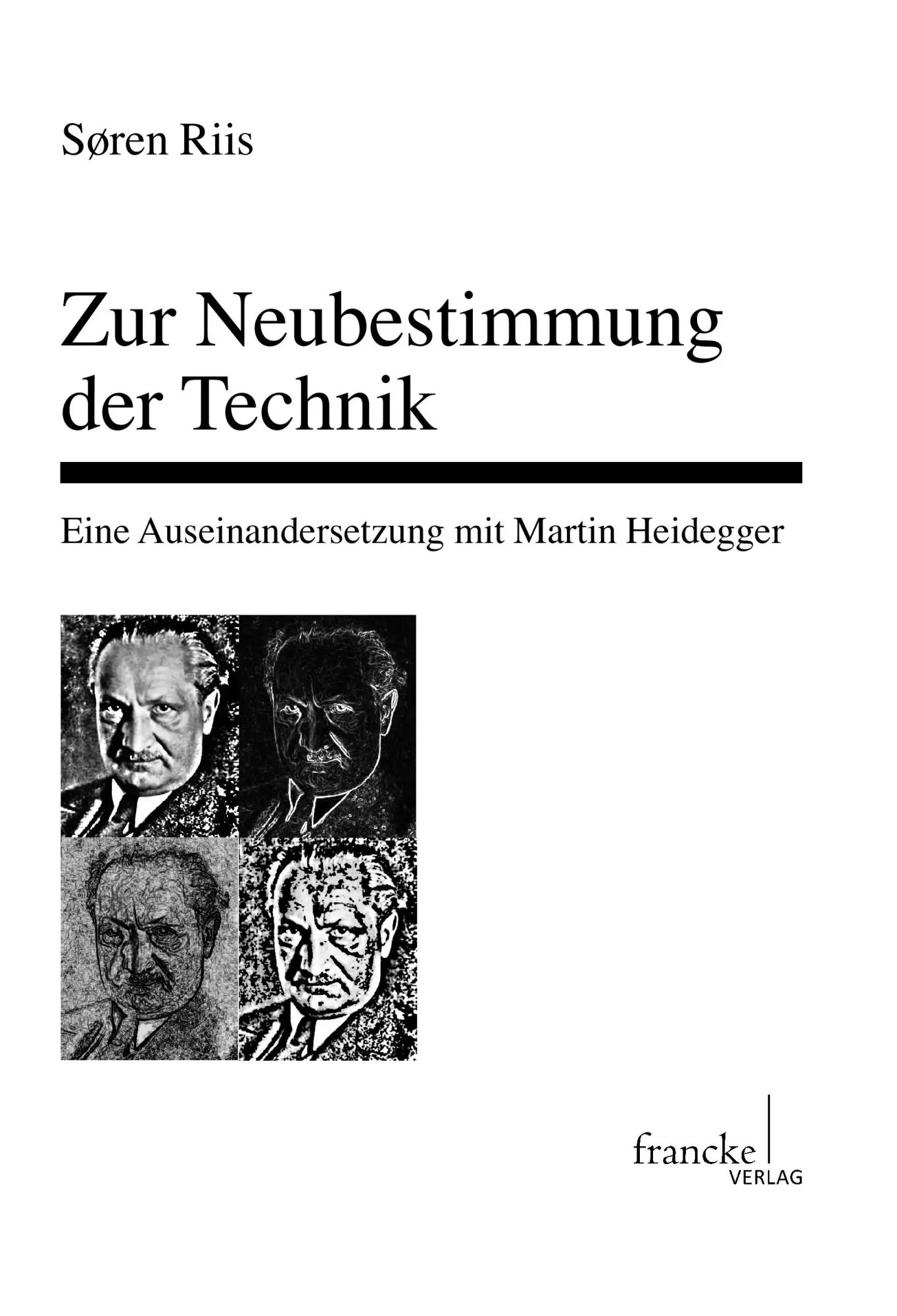 Cover: 9783772083747 | Zur Neubestimmung der Technik | Soren Riis | Taschenbuch | 304 S.