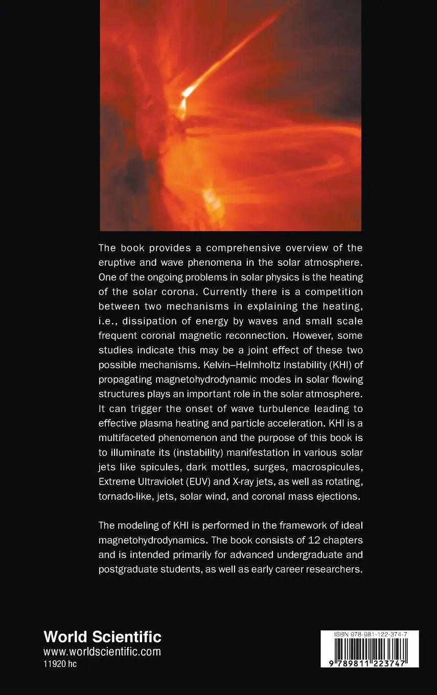 Rückseite: 9789811223747 | KELVIN-HELMHOLTZ INSTABILITY IN SOLAR ATMOSPHERIC JETS | Chandra