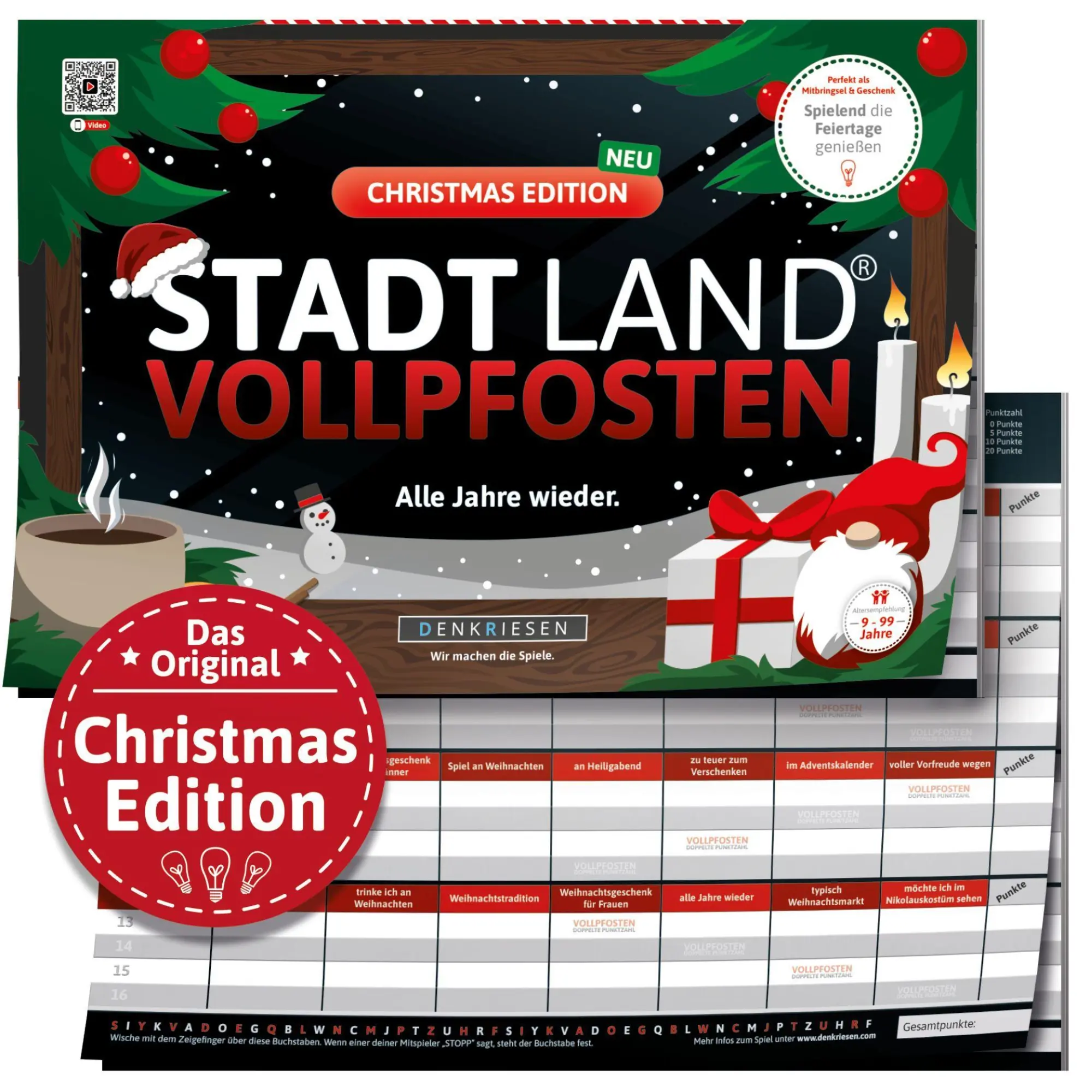 Cover: 4260528093847 | DENKRIESEN - STADT LAND VOLLPFOSTEN® - CHRISTMAS EDITION - "Alle...
