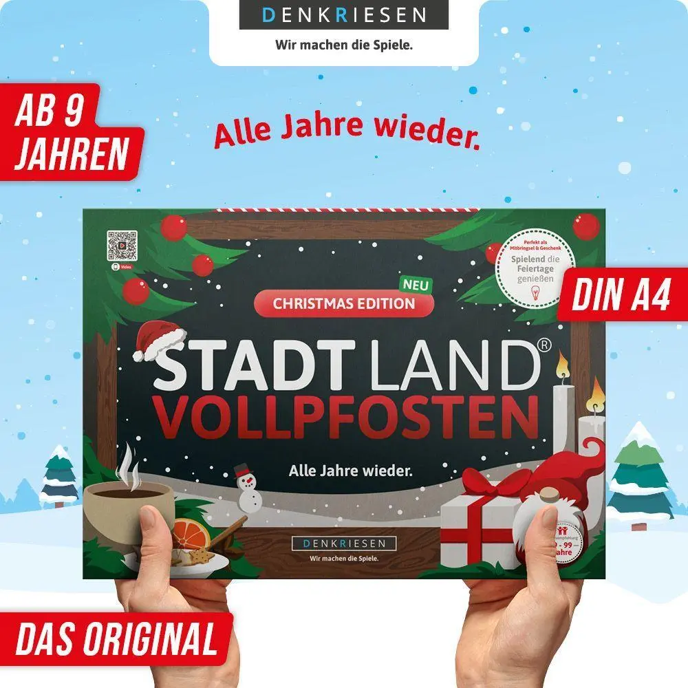 Bild: 4260528093847 | DENKRIESEN - STADT LAND VOLLPFOSTEN® - CHRISTMAS EDITION - "Alle...