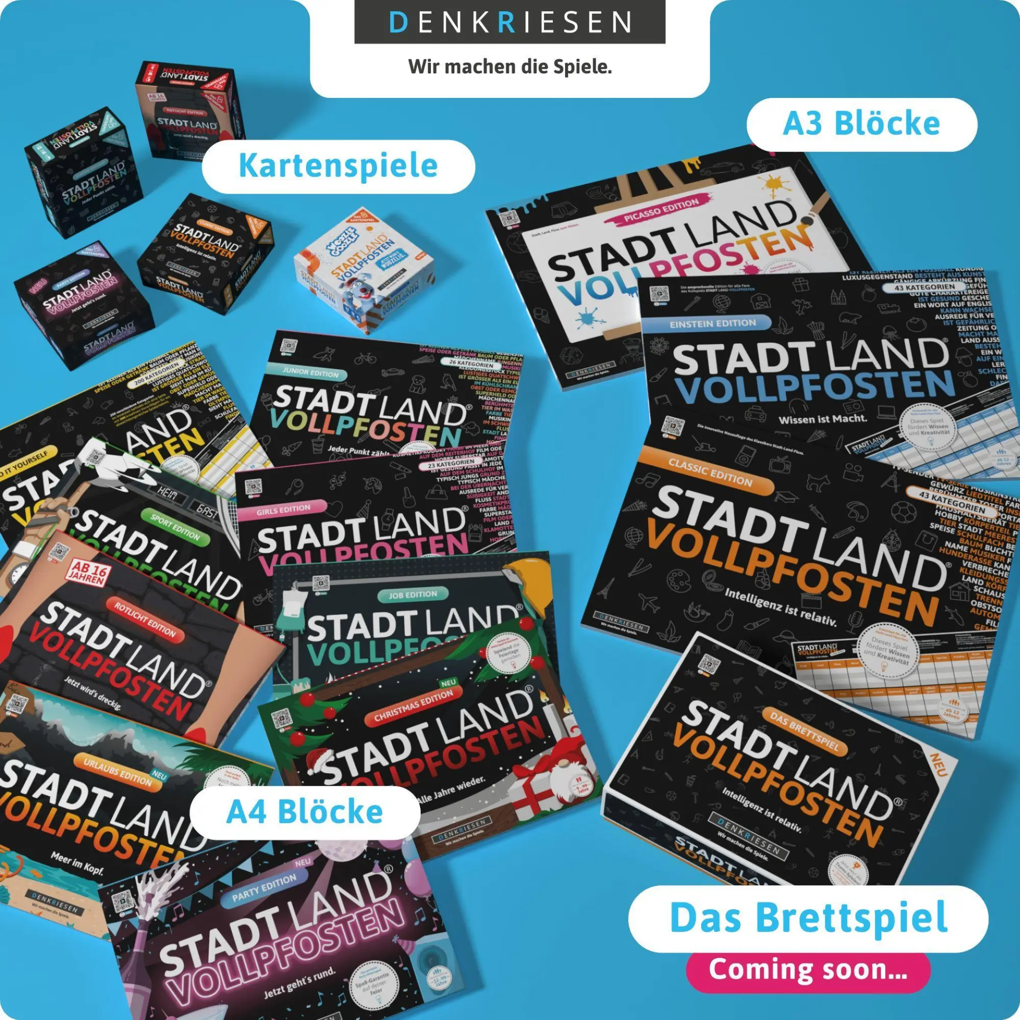 Bild: 4260528093847 | DENKRIESEN - STADT LAND VOLLPFOSTEN® - CHRISTMAS EDITION - "Alle...