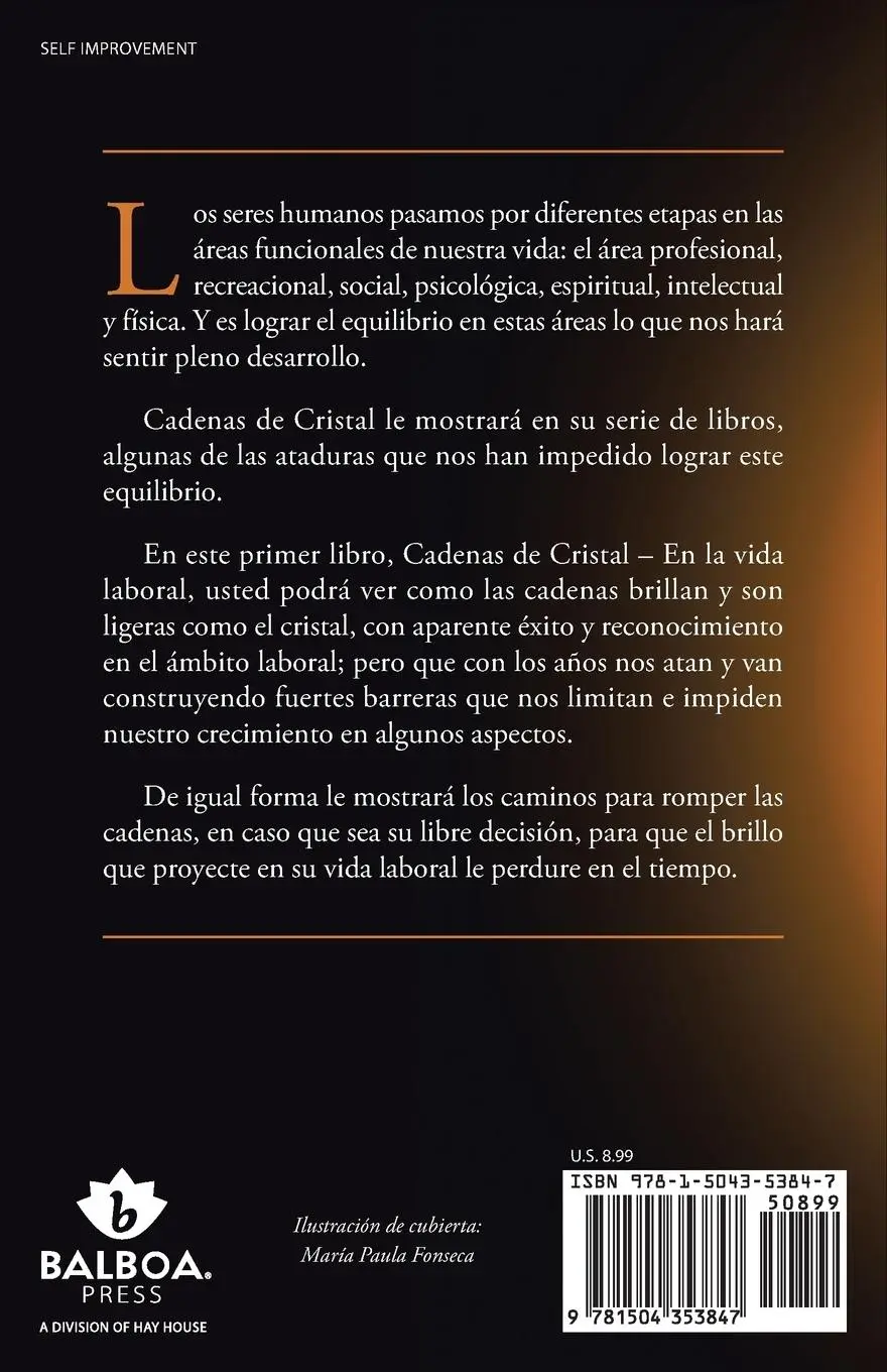 Rückseite: 9781504353847 | Cadenas de Cristal | En la Vida Laboral | Angela Cook (u. a.) | Buch