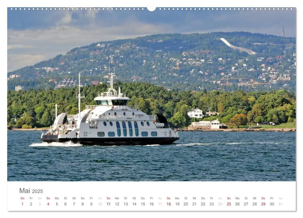 Bild: 9783435613847 | Oslo im Auge des Fotografen (Wandkalender 2025 DIN A2 quer),...