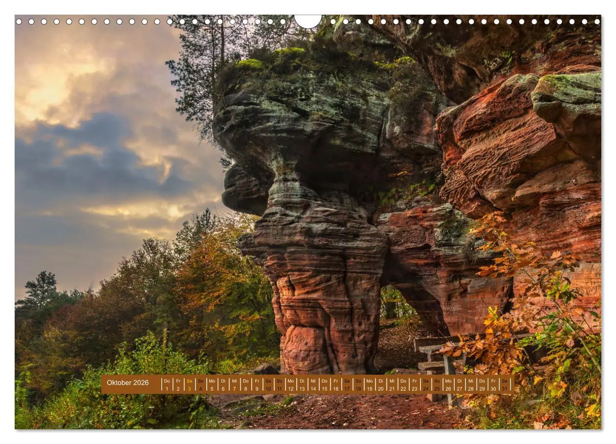 Bild: 9783457563847 | Magischer Pfälzer Wald (Wandkalender 2026 DIN A3 quer), CALVENDO...