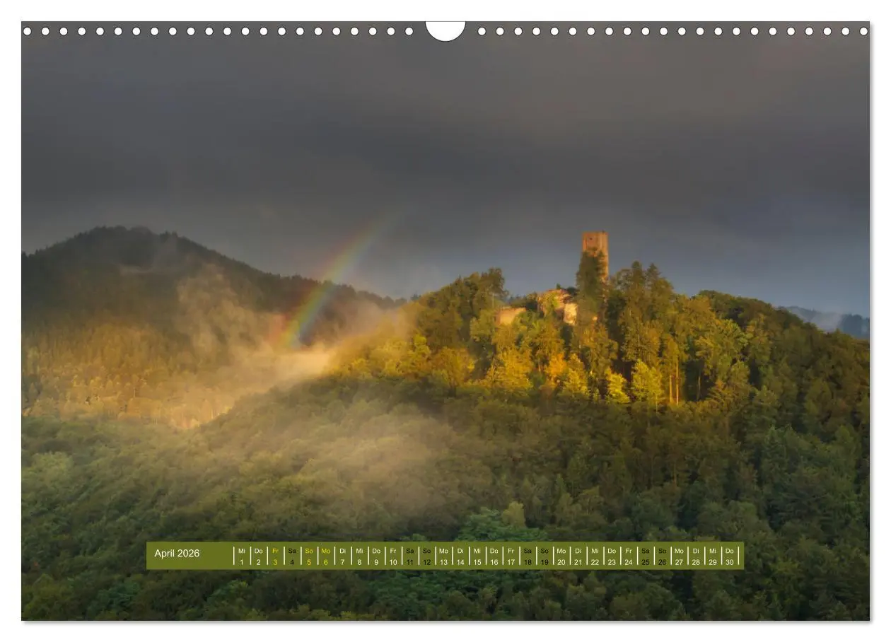 Bild: 9783457563847 | Magischer Pfälzer Wald (Wandkalender 2026 DIN A3 quer), CALVENDO...