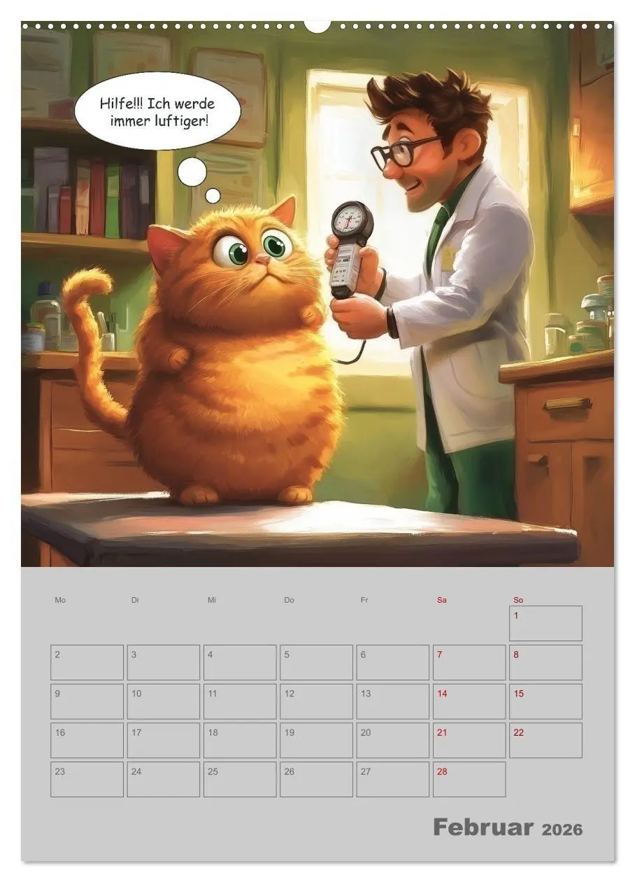 Bild: 9783516653847 | Ein Arzt für alle Felle (hochwertiger Premium Wandkalender 2026 DIN...