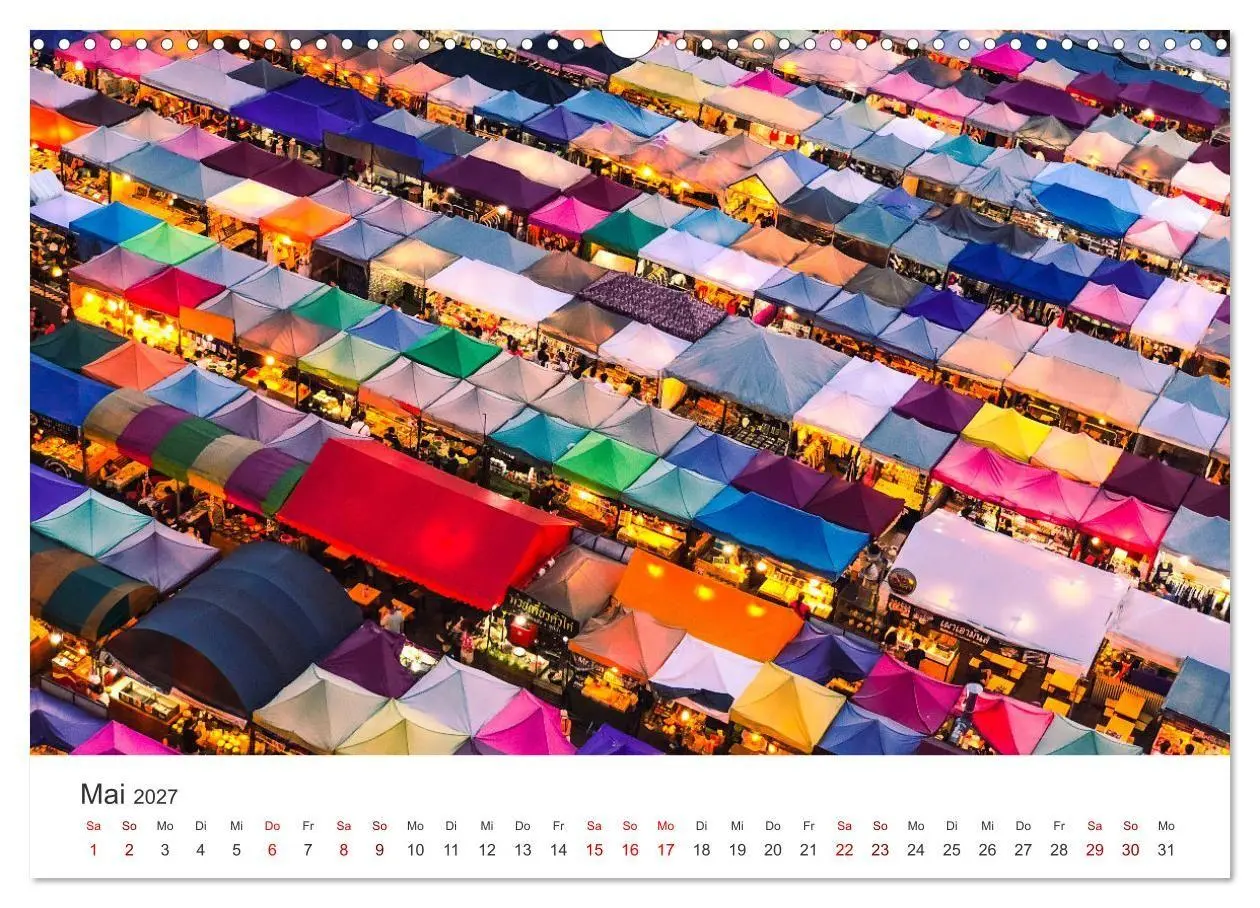 Bild: 9783569433847 | Bangkok - Die spektakuläre Hauptstadt von Thailand. (Wandkalender...