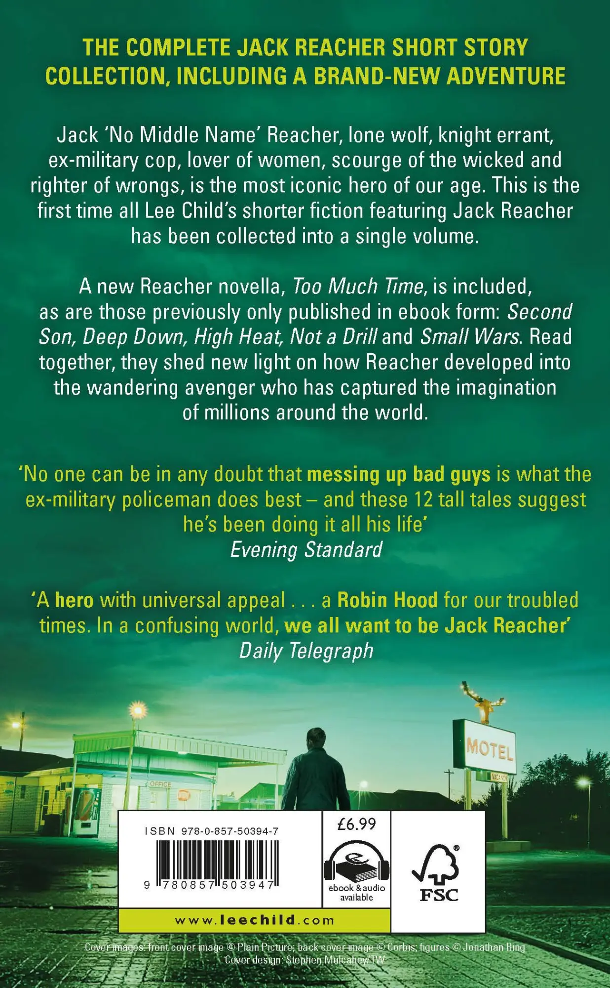 Rückseite: 9780857503947 | No Middle Name | Lee Child | Taschenbuch | Jack Reacher | 448 S.