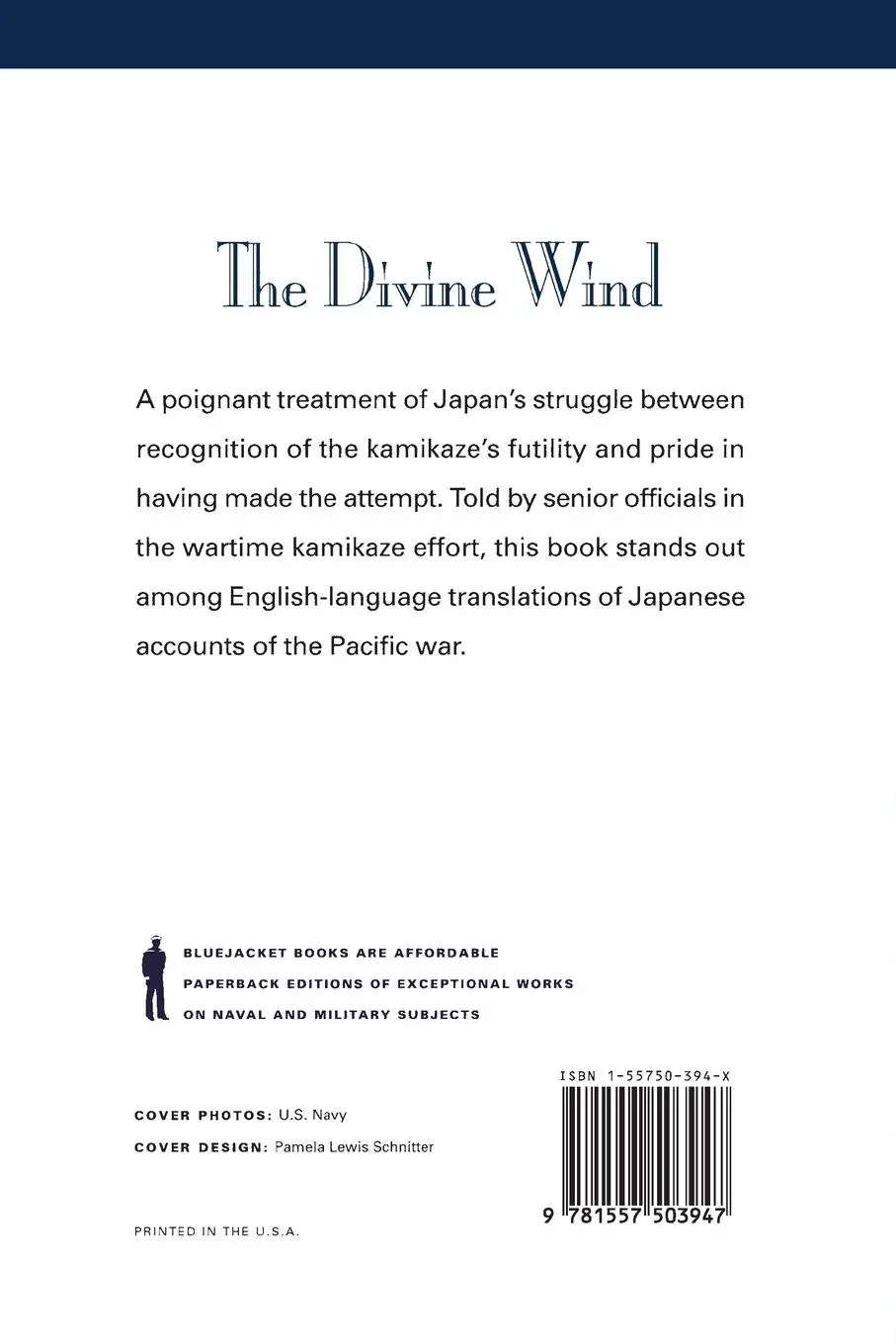 Rückseite: 9781557503947 | The Divine Wind | Japan's Kamikaze Force in World War II | Taschenbuch