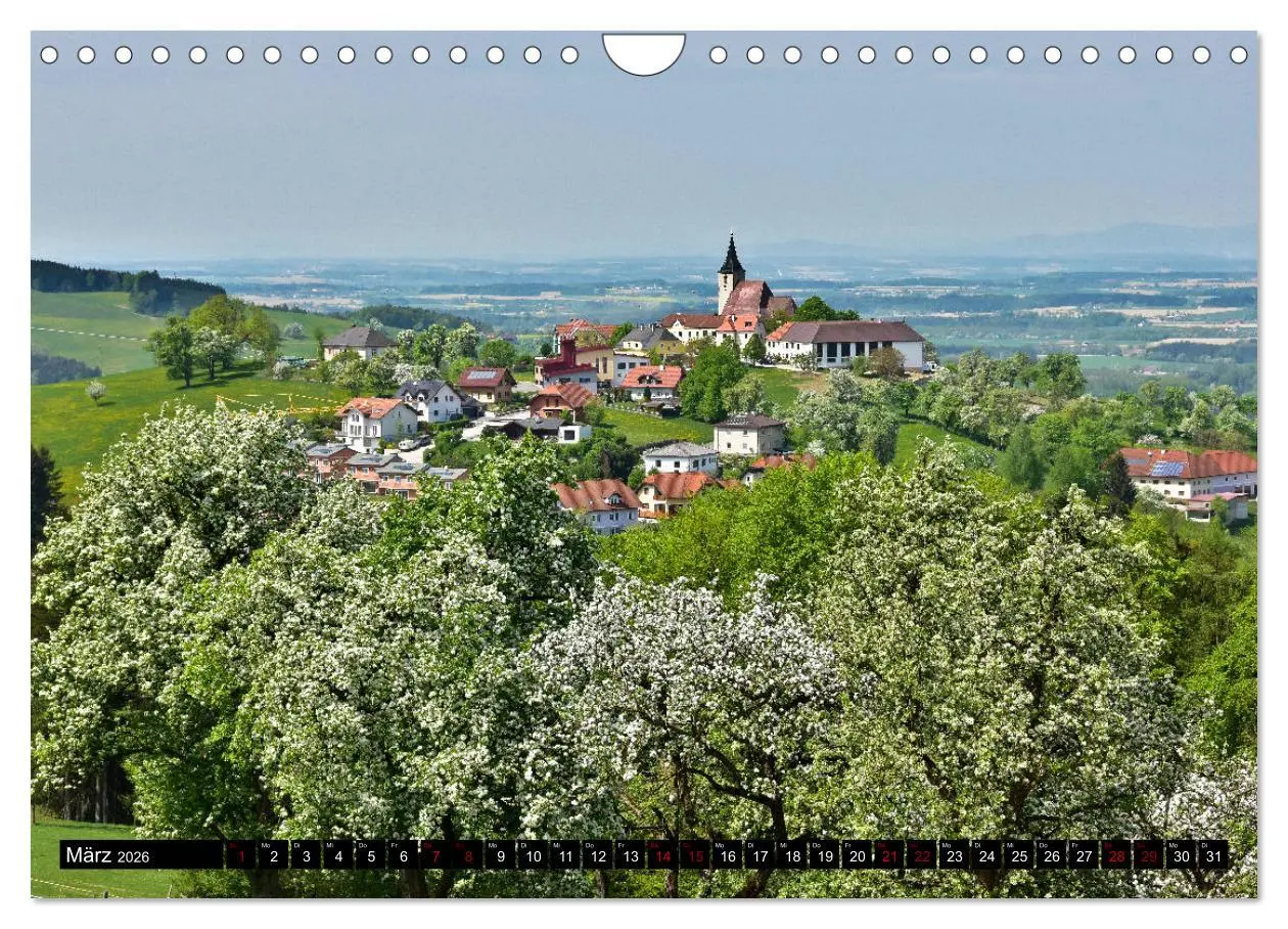 Bild: 9783457933947 | Frühling im Mostviertel (Wandkalender 2026 DIN A4 quer), CALVENDO...