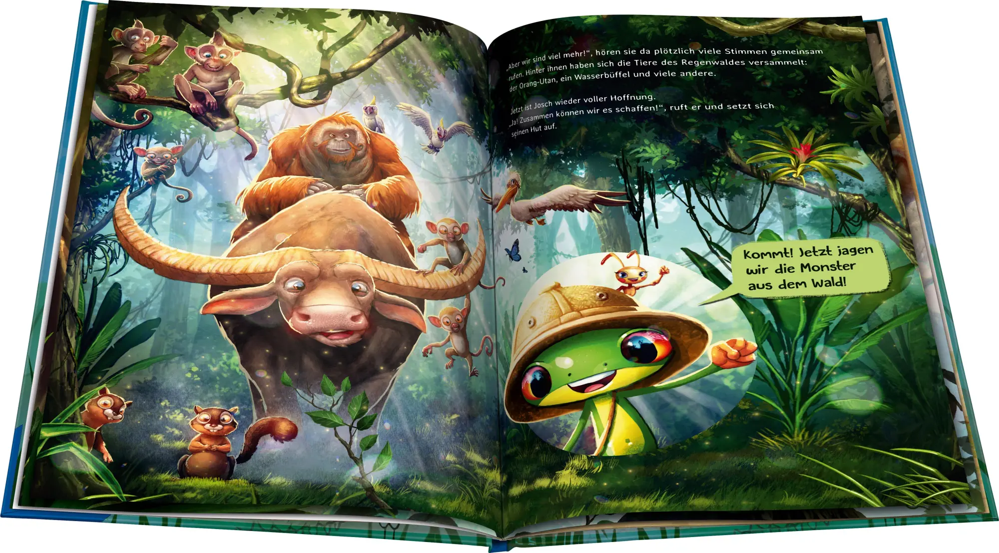 Bild: 9783473463947 | Josch der Frosch: Abenteuer im Regenwald | Hubertus Rufledt | Buch
