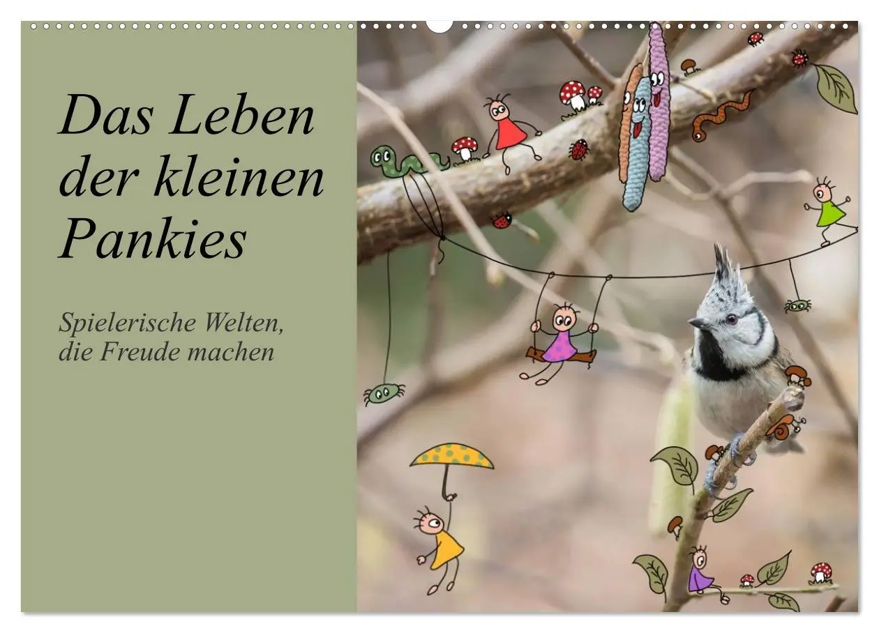 Cover: 9783516023947 | Das Leben der kleinen Pankies (Wandkalender 2026 DIN A2 quer),...