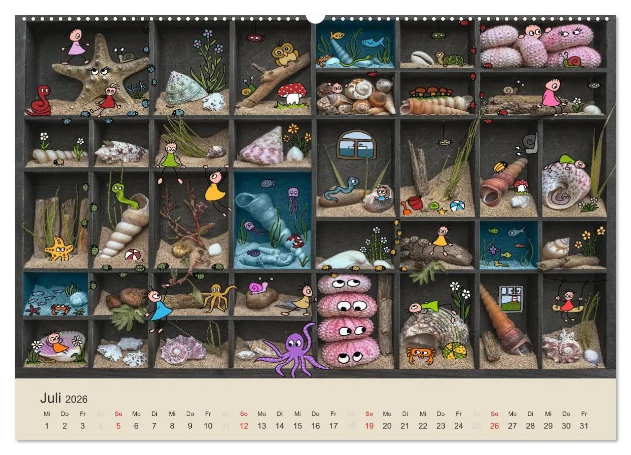 Bild: 9783516023947 | Das Leben der kleinen Pankies (Wandkalender 2026 DIN A2 quer),...