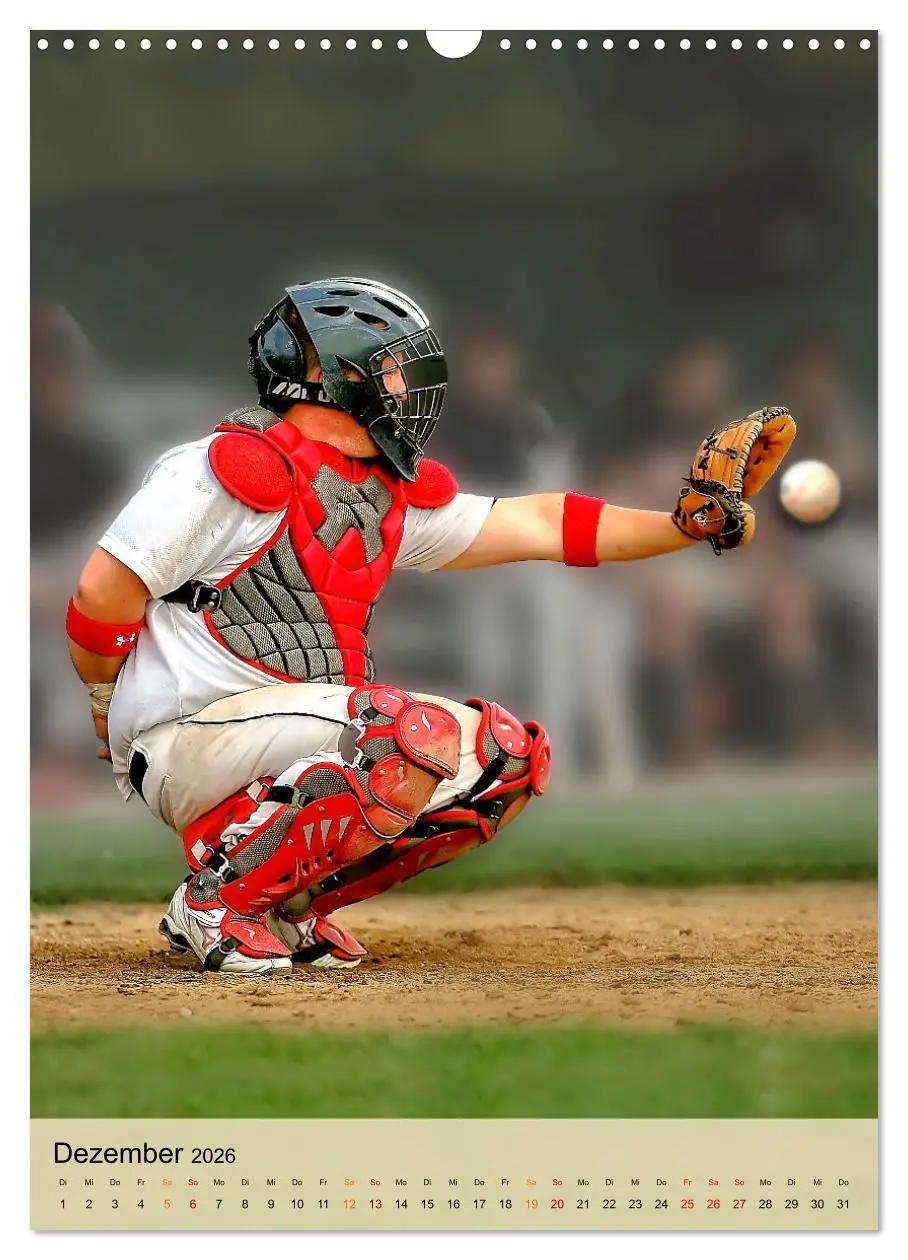 Bild: 9783516333947 | Baseball Power (Wandkalender 2026 DIN A3 hoch), CALVENDO...