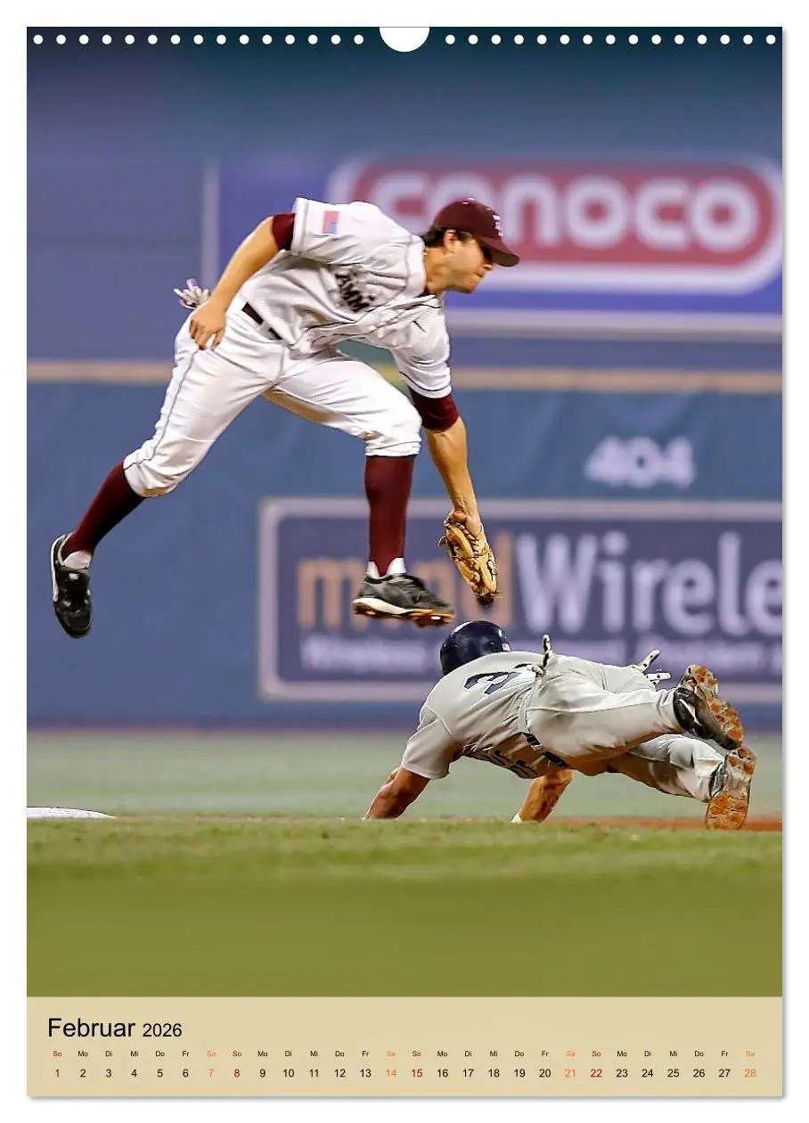 Bild: 9783516333947 | Baseball Power (Wandkalender 2026 DIN A3 hoch), CALVENDO...