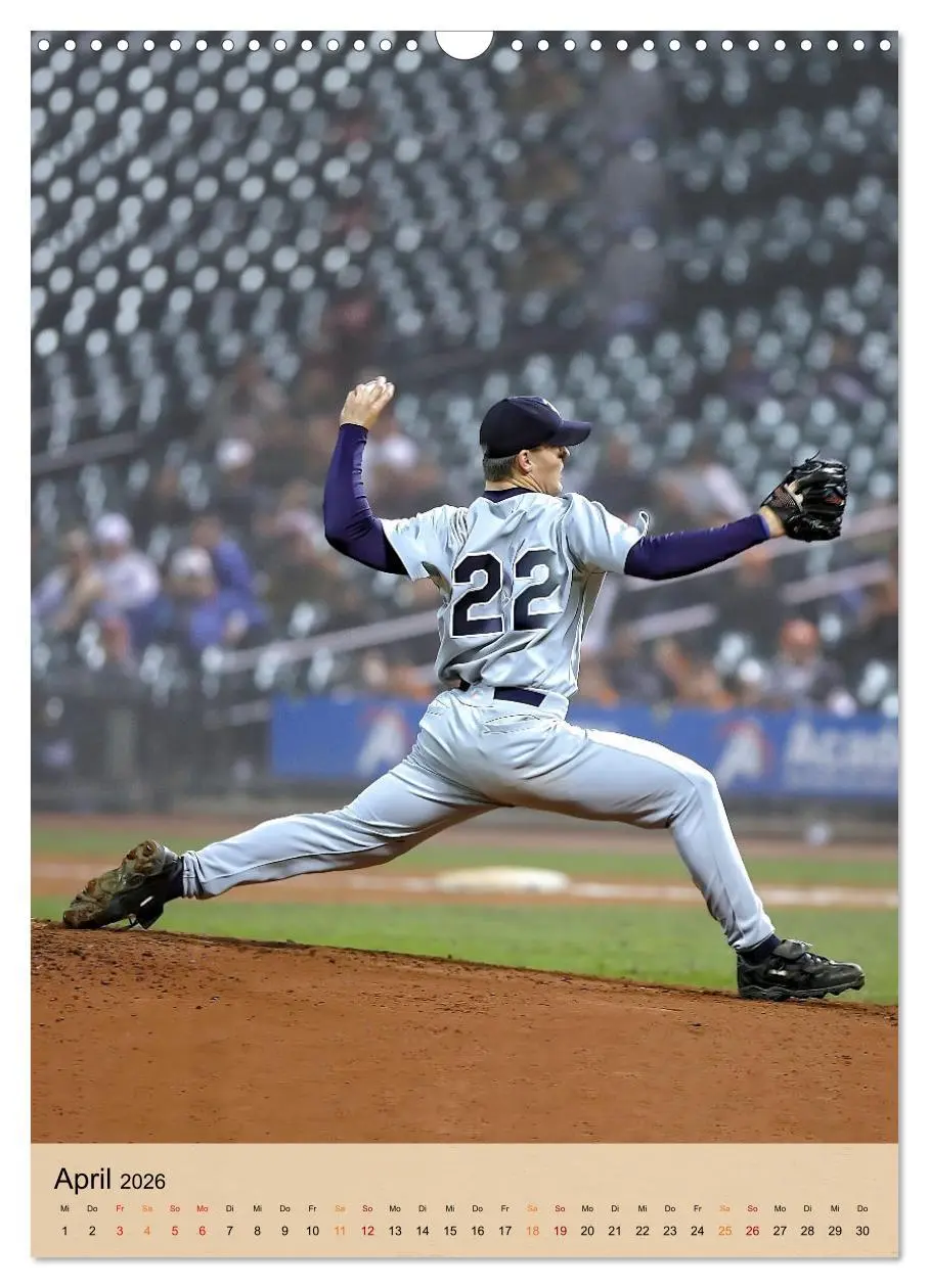 Bild: 9783516333947 | Baseball Power (Wandkalender 2026 DIN A3 hoch), CALVENDO...